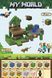 Магнітний конструктор у стилі Minecraft | 216 деталей | Маленький будинок Кубики 2 см Арт. Н064 (24) фото 3
