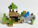 Магнітний конструктор у стилі Minecraft | 216 деталей | Маленький будинок Кубики 2 см Арт. Н064 (24) фото 1