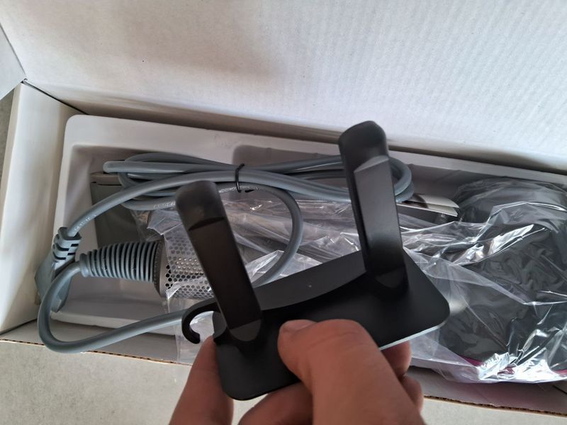 Фен з іонізацією Leafless Hair Dryer без насадок міні електрофен безшумний для укладання волосся 1600 Вт 440731 фото