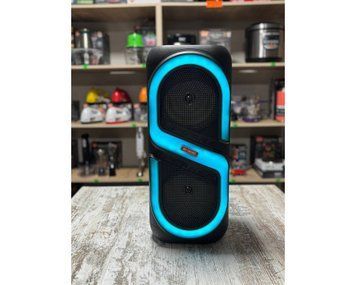 Портативная Bluetooth колонка MS-2054 BT с подсветкой и FM-радио 2 динамика, 25Вт x2, TWS ms2054 фото
