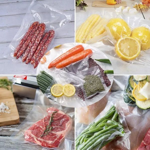 Вакуумні пакети рулон 20&times;500 см (5м) гофровані | Плівка для вакууматора, Sous Vide 20смрифл фото