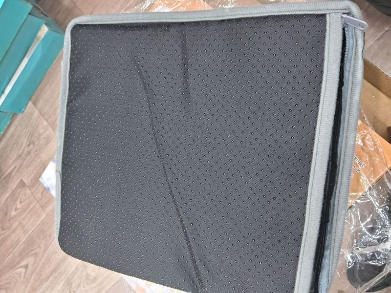 Портативна фланелева грілка для ніг Foot Warmer XL-997 з підігрівом USB килимок електричний сірий Артикул: 33467 тец фото