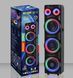 Портативная акустическая колонка MT-1289, 100 Вт, 3&times;12&Prime; динамика, аккумулятор 7000 мА&middot;ч, караоке с 2 микрофонами, RGB-подсветка, Bluetooth, TWS боб220 колонкаMT-1289 фото 2