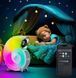 Настільний смарт світильник нічник RGB WIRELESS LED SPEAKER Bluetooth колонка з будильником Черепашка KP-556 55002 фото 3