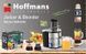 Соковитискач електричний 4в1 Hoffmans HM-680 | М'ясорубка, Блендер, Подрібнювач, Соковитискач 1500Вт скляна колба Соковитискач Hoffmans 4in1 HM-680 фото 12