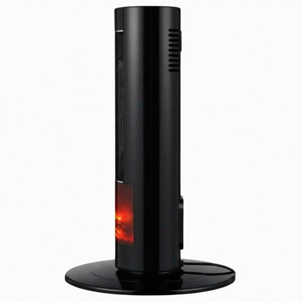 Колонный керамический обогреватель PTC-PH16 2000 Вт с пультом, термостатом, таймером и дисплеем для дома до 20 м&sup2; черный 55504 фото