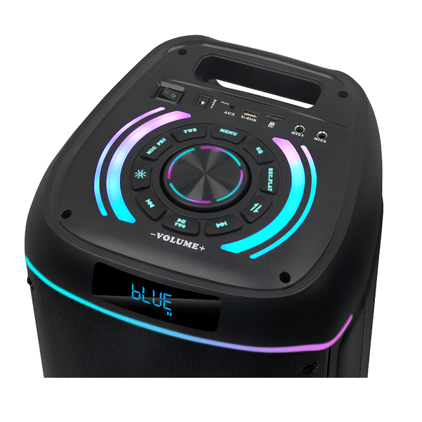 Портативна колонка Bluetooth 40W NDR-820 Караоке, мікрофон, RGB, USB, TF ndr820 фото
