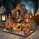 Румбокс Волшебный дом DIY House ES015-A с LED подсветкой &mdash; 3D конструктор Magic Forest (26.5&times;19.5&times;27 см) фаб ES015-А фото 2