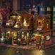3D румбокс &laquo;Сутінки&raquo; - дерев'яний конструктор-будиночок з LED-підсвічуванням та пилозахисним куполом ES017-B фото 3