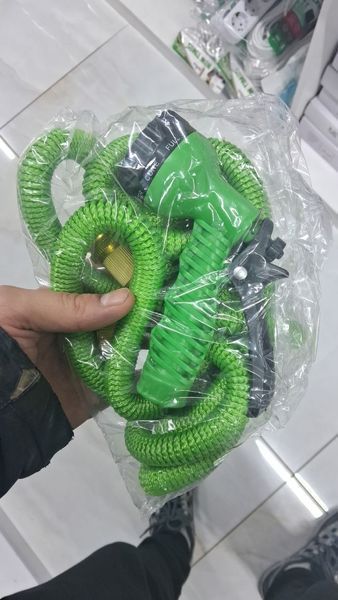 Шланг для поливу 7.5м із пістолетом Садовий шланг Magic Hose компактний із латунними з'єднаннями. 1626,75 фото Шланг для поливу 7.5м із пістолетом Садовий шланг Magic Hose компактний із латунними з'єднаннями. 1626,75 фото