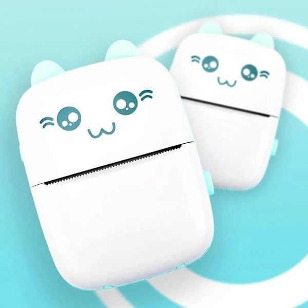 Ручной принтер детский Hand Mini Printer термопринтер для фото из блютуз. 2066208282 фото