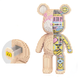 3D конструктор Bearbrick Скелет BX-8176 | Magic Blocks, 3000 деталей, высота 40 см, подарок для подростков и взрослых 8176 мишка фото 3
