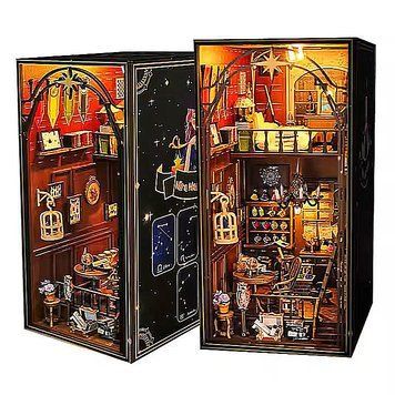 Румбокс Mira Magic House M2311 Миниатюрный 3D кукольный домик с подсветкой, очаровательная комната для творчества M2311 фото