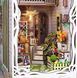 Book Nook DIY &laquo;Квітковий будинок&raquo; &ndash; румбокс з LED-підсвічуванням, 29&times;18.5&times;11 см, білий 25-167 фото 11