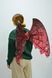 Детские светящиеся крылья дракула со звуком на батарейках Красные shadow angel №2 фото 2