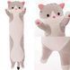 Мягкая игрушка обнимашка Кот батон 110 см Серый 440718 фото 2