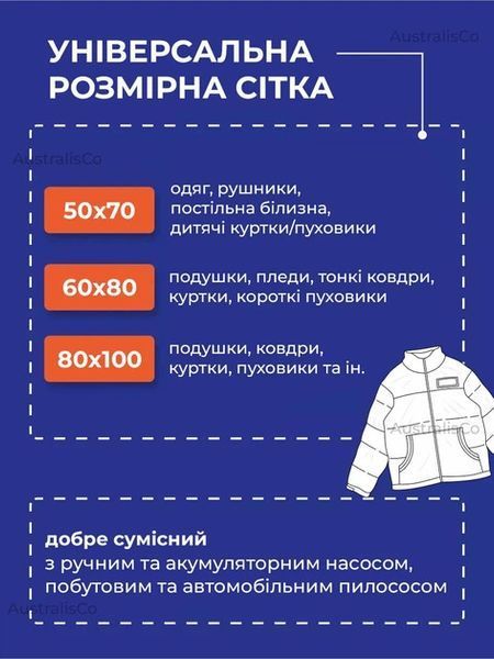 Вакуумные пакеты для хранения вещей 5 шт. с ручным насосом Набор вакуумных пакетов для одежды, одеял, подушек и путешествий 33498 фото