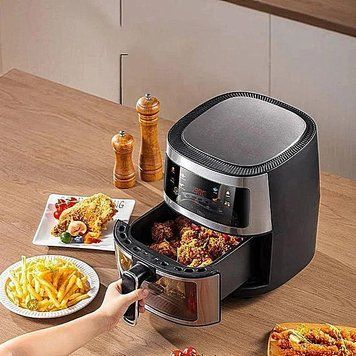 Аэрофритюрница Silver Love SC-10L 2800Вт 10Л с LED дисплеем, сенсорным управлением и таймером вл2607 фото