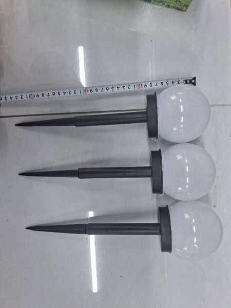 Солнечные садовые светильники 3шт набор Solar Garden Light SL-10591 | LED лампы для сада, дорожек, IP44, автоматическое включение вл2624 фото