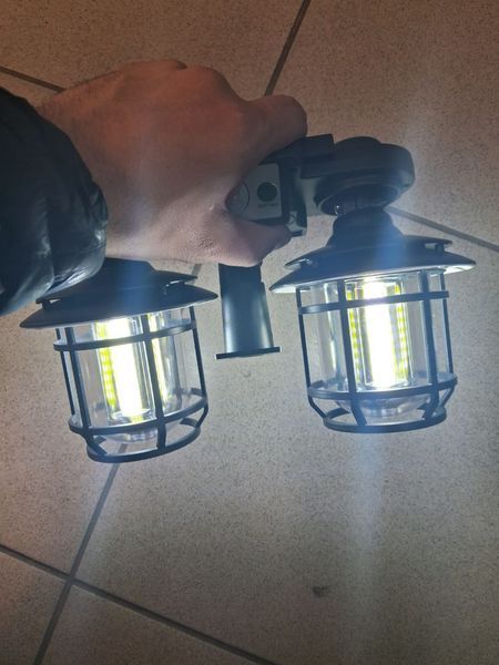 Садовый солнечный фонарь JD2217 - 192 LED, датчик движения, пульт, IP65, автономное освещение JD2217 фото