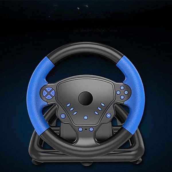 Игровой руль с педалями и коробкой передач 4в1, вибрация, USB, совместимость PC/PS3/PS4 аккк руль 4в1  0581 фото
