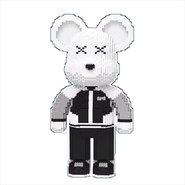 Конструктор Magic Blocks мишка в костюме Bearbrick 50см 2235423775 фото