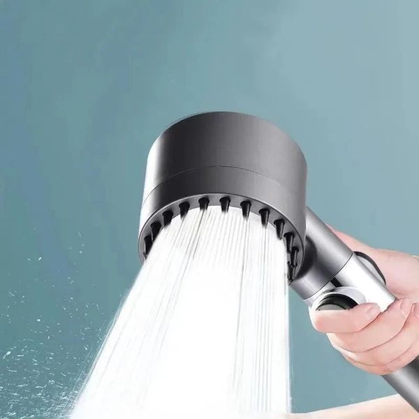 Лейка для душа массажная высокое давление 3 режима турболейка TURBOCHARGED SHOWER HEAD 1996275022 фото