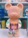 Конструктор Magic Blocks в виде мишки розовый с подарком Bearbrick 42см 2309242497 фото 2