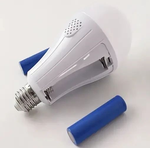 Аварійна акумуляторна лампа світлодіодна LED 20W Е27 біле світло 2111010691 фото