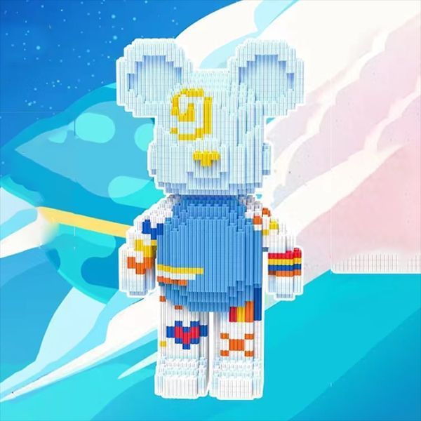 Конструктор Magic Blocks в виде мишки 30см Bearbrick для красоты дома 2309254256 фото