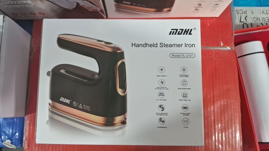 Ручной отпариватель MDHL YL-2101 1100 Вт, 3 режима, пар 60 г/мин &mdash; портативный вертикальный парогенератор для одежды ВідпарювачYl-2101 16 фото