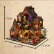 3D Румбокс Волшебный лес DIY Dollhouse + Пылезащитный купол SKU: ES015-B фото 6
