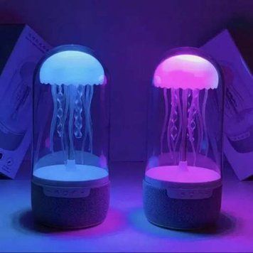 Bluetooth колонка-нічник &laquo;Медуза&raquo; MAX 113 з LED підсвічуванням та акумулятором 1800 мАг max113 фото