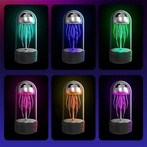 Bluetooth колонка-ночник &laquo;Медуза&raquo; MAX 113 с LED подсветкой и аккумулятором 1800 мАч max113 фото