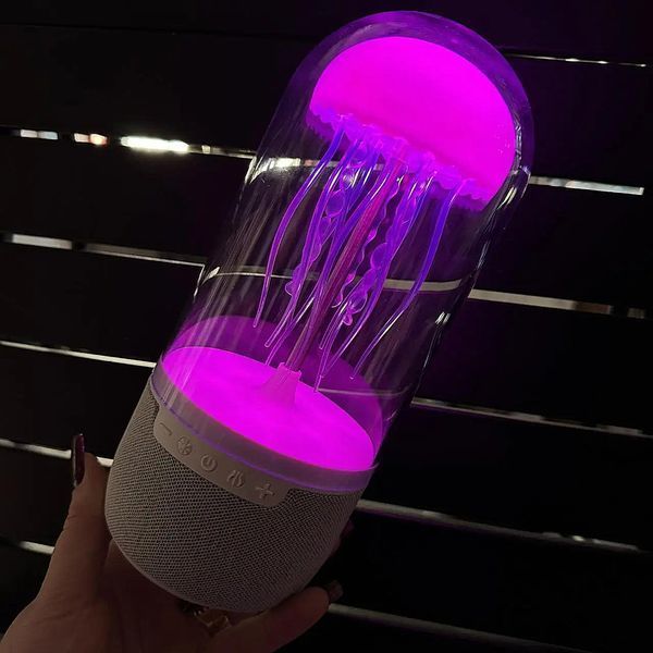 Bluetooth колонка-ночник &laquo;Медуза&raquo; MAX 113 с LED подсветкой и аккумулятором 1800 мАч max113 фото