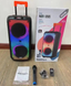 Bluetooth колонка NDR-1095 с колесиками, 8", 4500 мАч, RGB подсветка, микрофон и пульт. 35  (89) фото 4