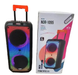 Bluetooth колонка NDR-1095 с колесиками, 8", 4500 мАч, RGB подсветка, микрофон и пульт. 35  (89) фото 1