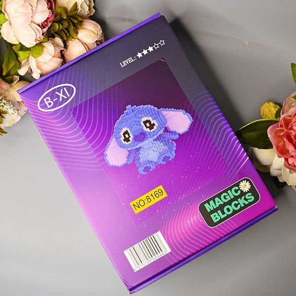 Конструктор 3Д Magic Blocks в виде Стича 8169 фото