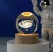 Нічник Галактика космос Кришталева куля Crystal Ball Подарунок планетарна декоративна нічна лампа 3D 2320644649 фото 3