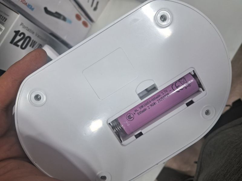 Настольная аккумуляторная LED-лампа для обучения и чтения 3 режима света, подставка для телефона, органайзер, белая 50167 фото