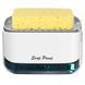 Дозатор для моющего средства Soap Pump Sponge Caddy 300мл с губкой и подставкой | Нажимной диспенсер для кухни бело-серый 33834 фото 1