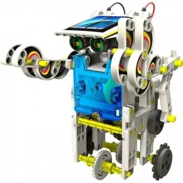 Конструктор робот-трансформер solar robot kit 14 в 1 на солнечной батареи 2008615379 фото