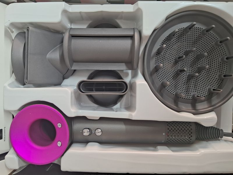 Профессиональный фен Super Hair Dryer 5в1 PRO с турбо режимом и ионизацией с 5 насадками для укладки волос 160 2132407075 фото