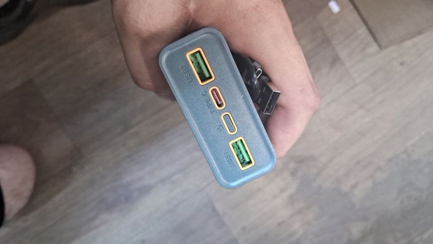 Power Bank Hoco J103-A 20000 mAh 22.5W с быстрой зарядкой PD QC, LED-дисплеем и 4 портами хоко20к фото