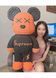 Конструктор Magic Blocks в виде мишки Bearbrick Supreme из миниблоков 80см на подарок 2032 фото 1