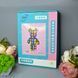 Конструктор 3Д развивающий Magic Blocks в виде мишки Bearbrick Алфавит 40 см алфавіт фото 1